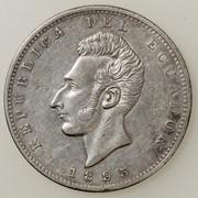 1 Sucre. Ecuador. 1895. PAS5849