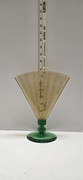 Fire-polished rim edge condition Steuben vase