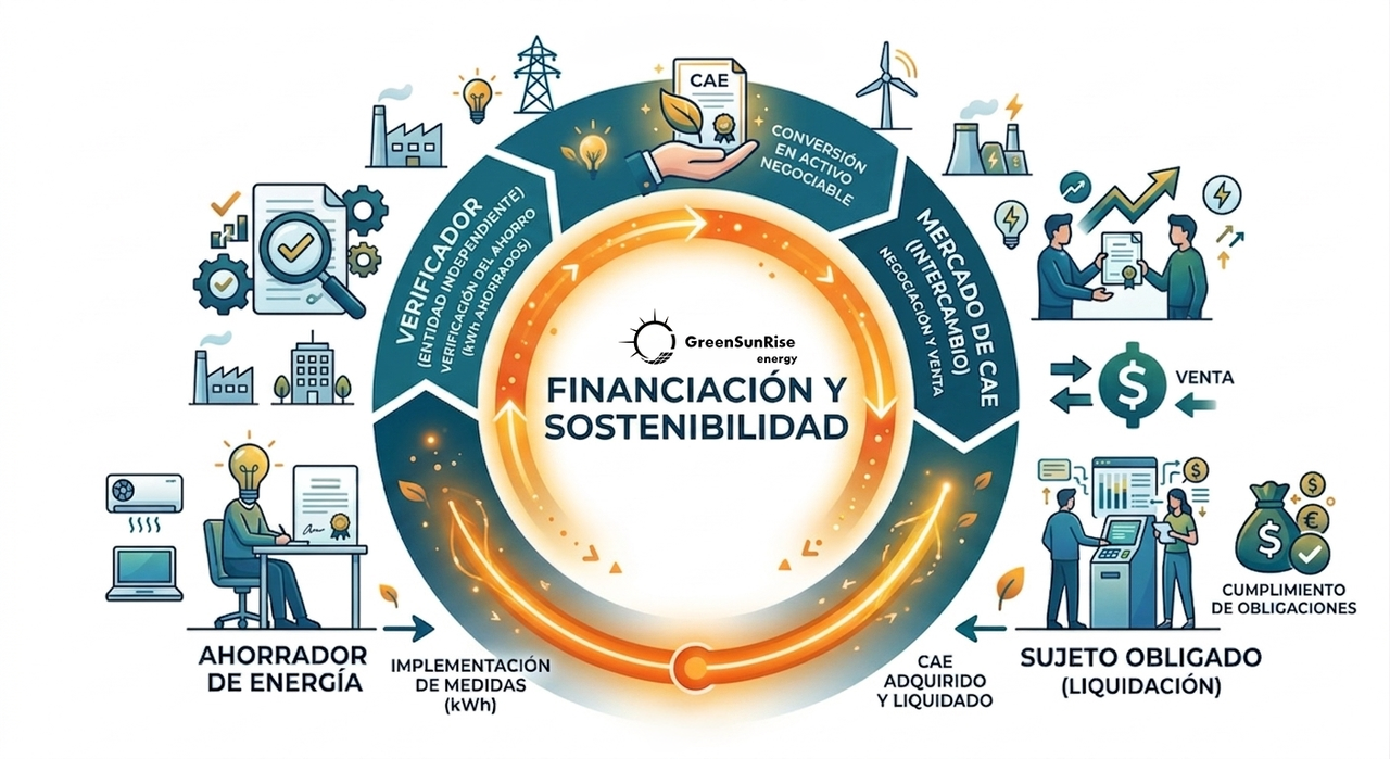 ciclo CAE - GreenSunRise energy