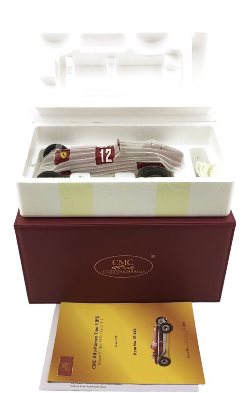 Alfa Romeo P3 Fagioli Winner GP Italy 1933 #12  CMC M-226 (14)