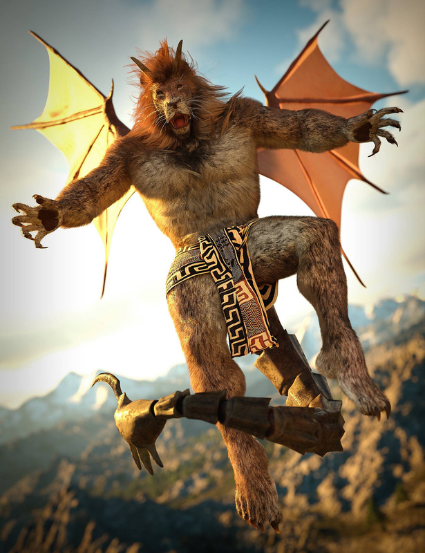 Manticore HD for Genesis 8.1 Male