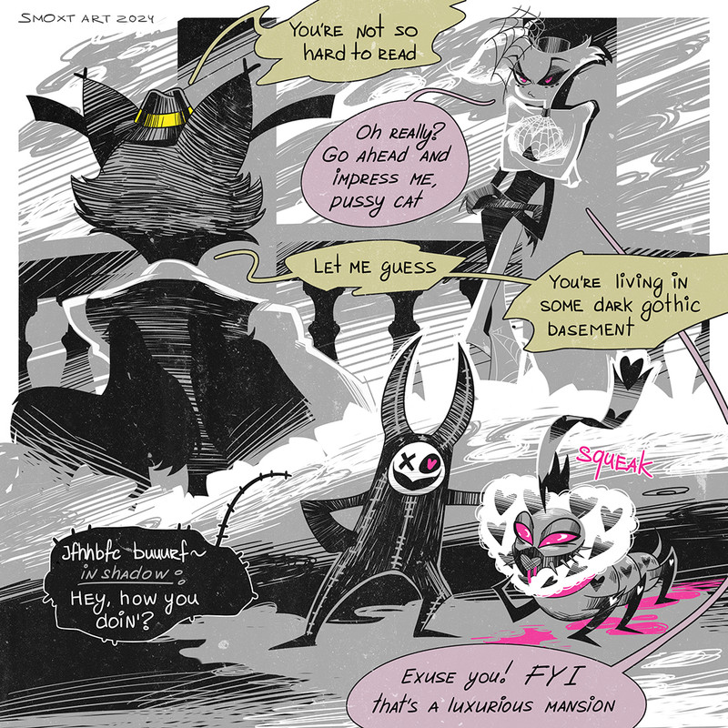 The Black Widow Overlord comic - Chapter 7 - Smoxt - Hazbin Hotel ...