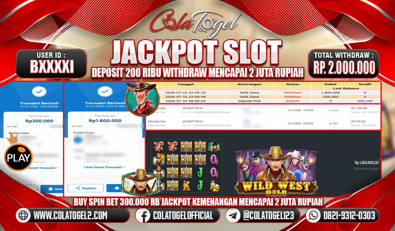 JACKPOT SLOT GACORR!!