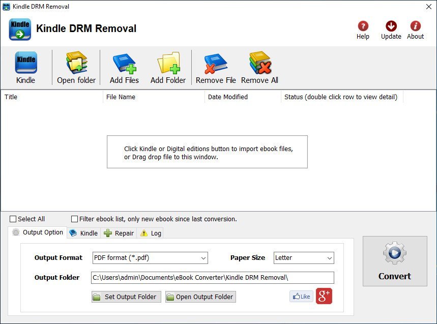 Kindle DRM Removal 4.22.10305.385