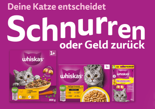 WHISKAS Cashback Aktion