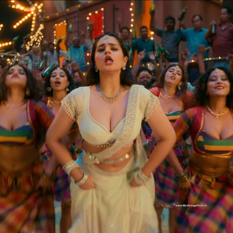 48 Ayesha Khan Hot Item Song MOTHA in Gangs of Godavari (2024)