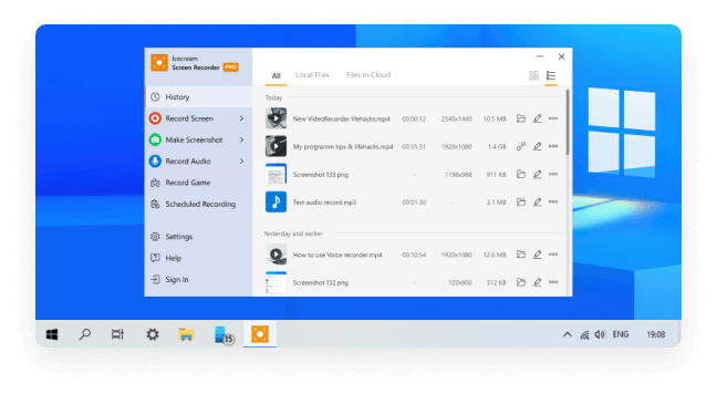 Icecream Screen Recorder Pro 4