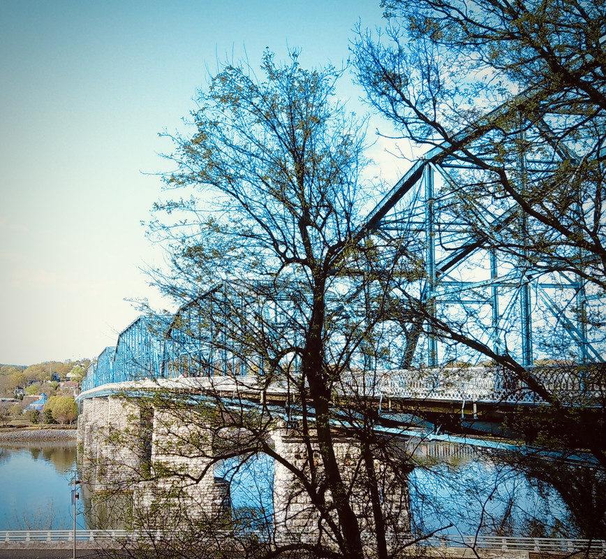 Walnut Street Bridge in Chattanooga, Tennessee