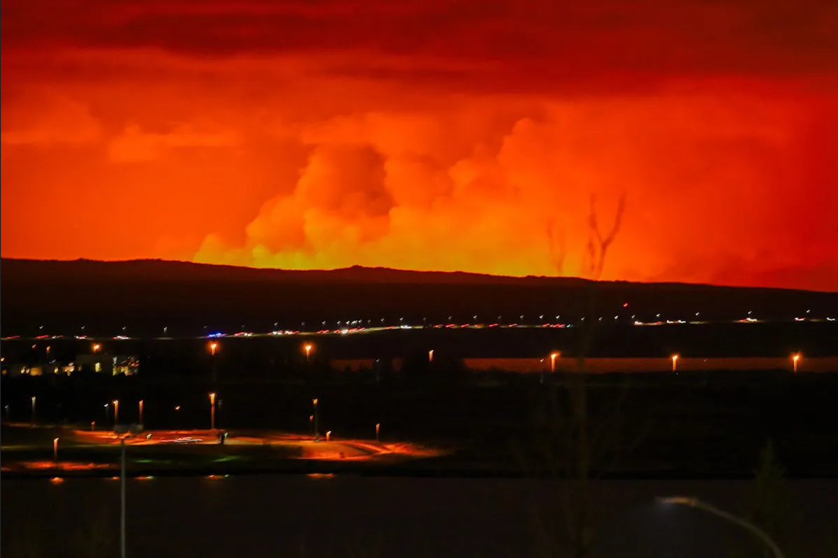 Islandia en estado de emergencia por cuarta erupción volcánica en 4 meses