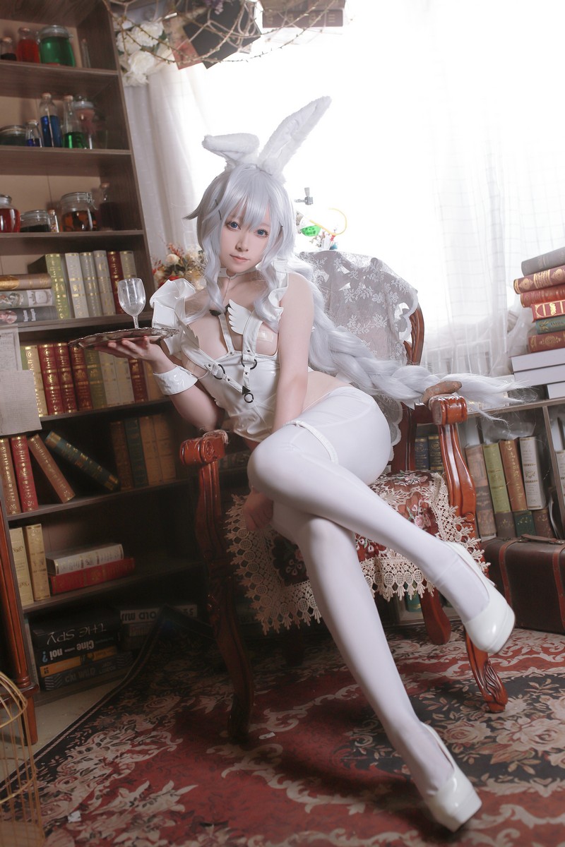 Asagiriai（愛ちゃん）兔女郎Cosplay写真图集 性感兔女郎主题 27P (321MB)插图