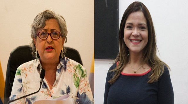 Tibisay Lucena y Dheliz Álvarez Tibisay Lucena y Dheliz Álvarez