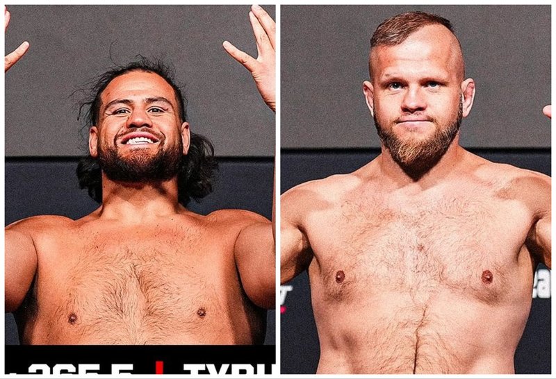 Кантар преди UFC Fight Night: Туиваса - Тибура