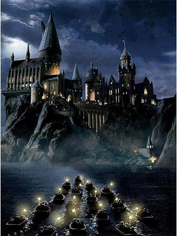 Hogwarts Stairs View