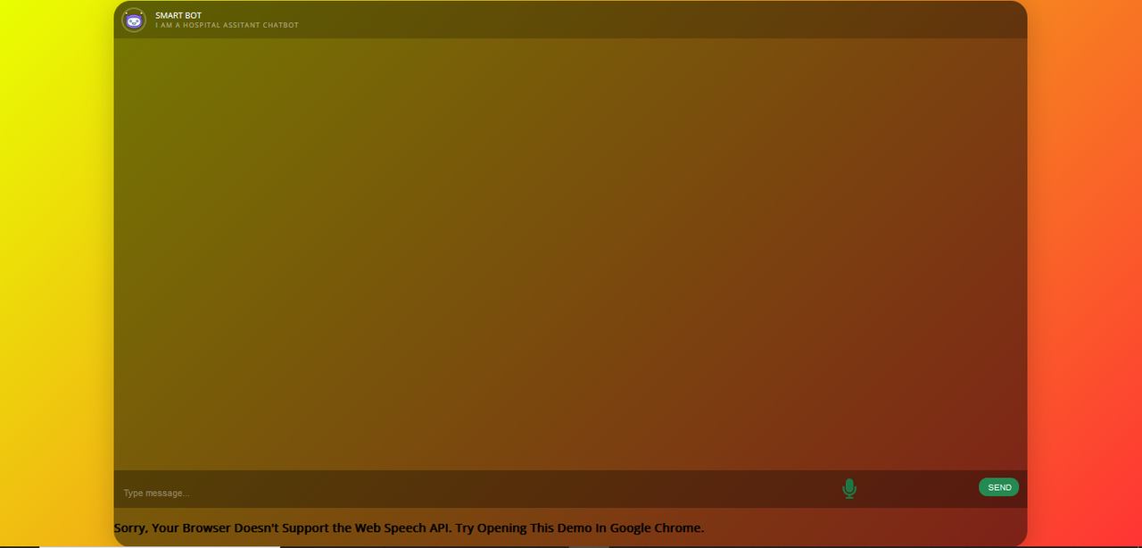Chatbot(Hospital-bot)