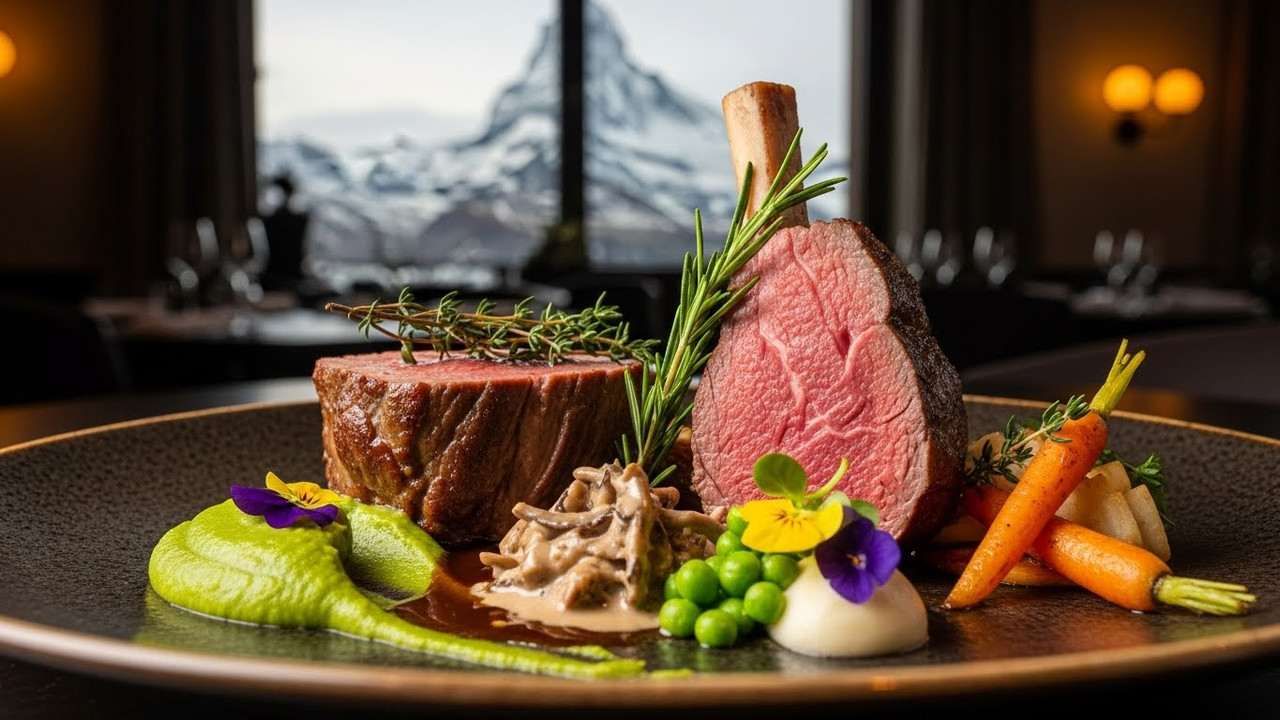 Ruas de Zermatt sem carros