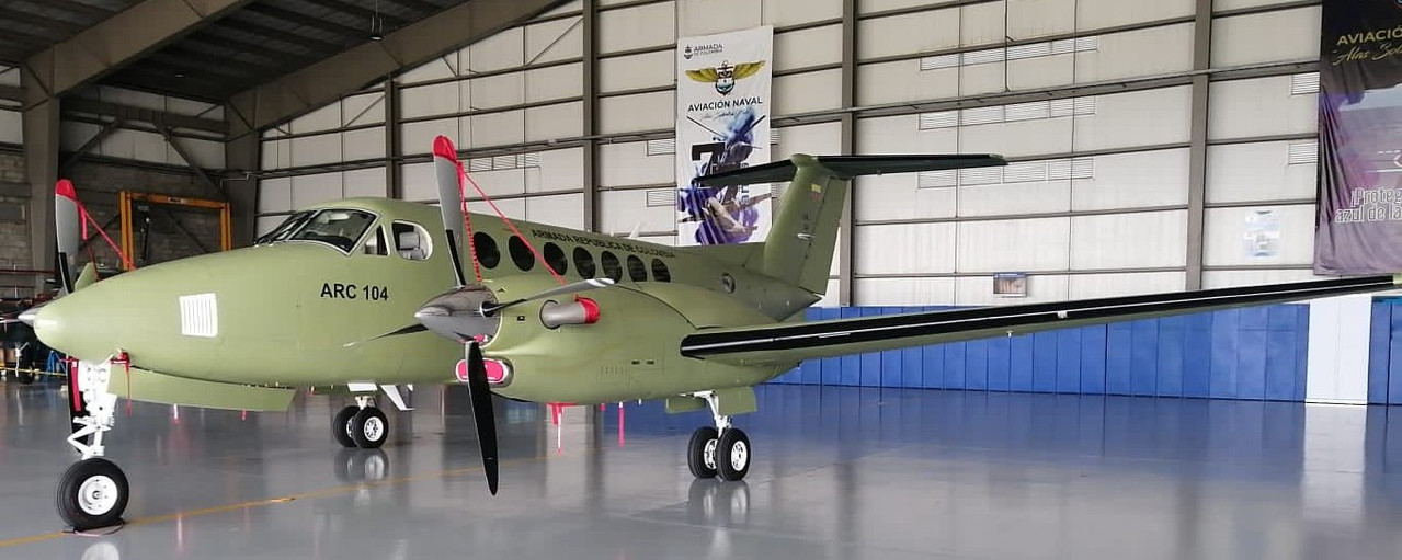Armada Colombiana muestra interés en adquirir dos nuevos King Air 360ER
