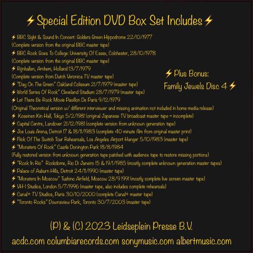 AC/DC Australian Volume 1 Box Set - Do you wish to see a brand new ...