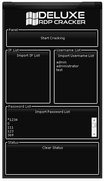 Deluxe RDP Cracker