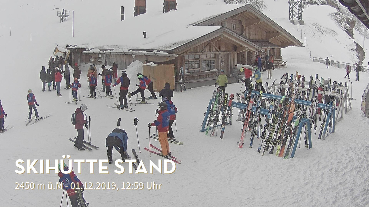 skihuettestand