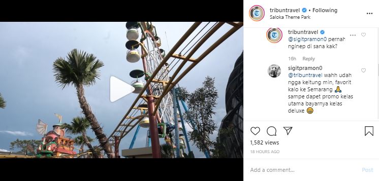 Screenshot Instagram