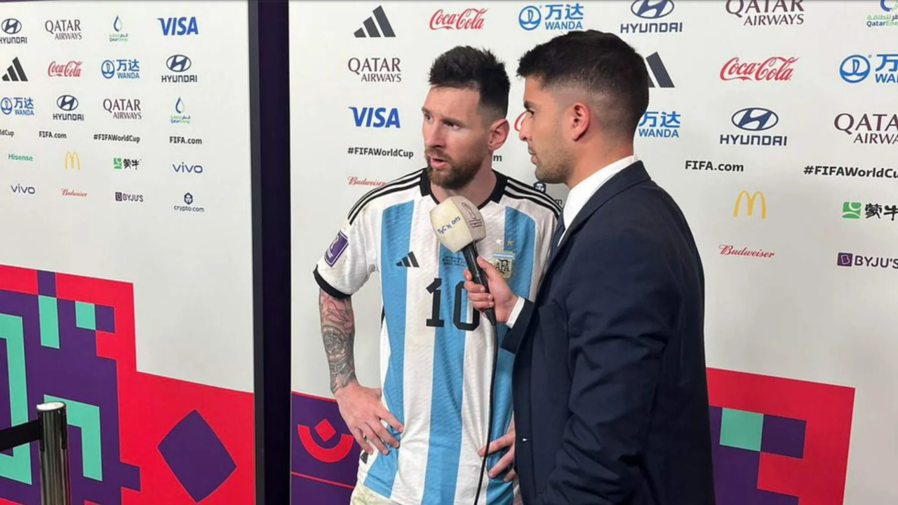 Qatar 2022: ¿A quién insultó Messi acabando el partido contra Países Bajos?