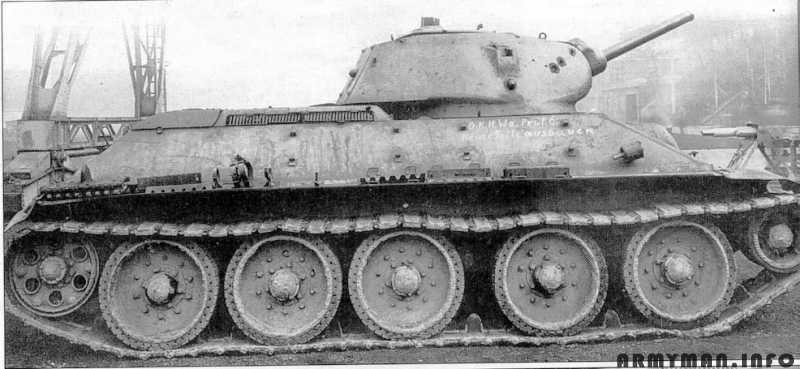 Т-34 с орудием Л-11 образца декабря 1940-го года 38454-17989