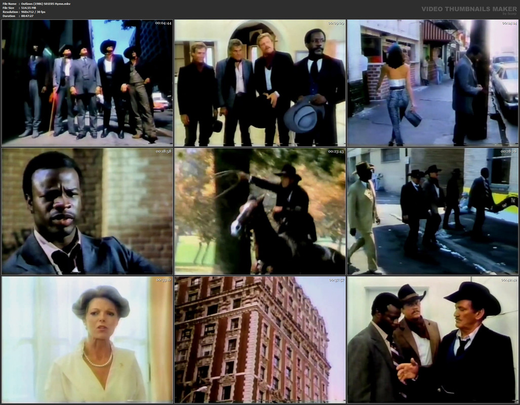 Outlaws (1986) S01E05 Hymn.mkv
