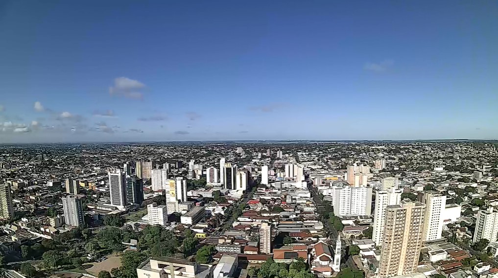 Campo Grande nesta manhã de segunda-feira ©FRANCISCO BRITTO