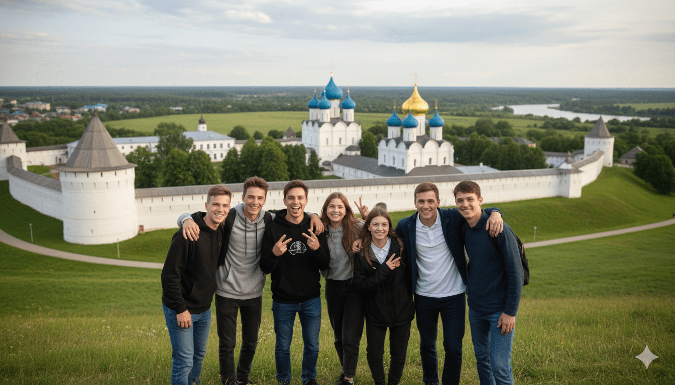 Дети в Изборске