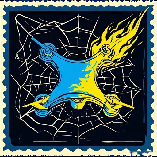 Postal-stamp-style-art-of-a-fl-65