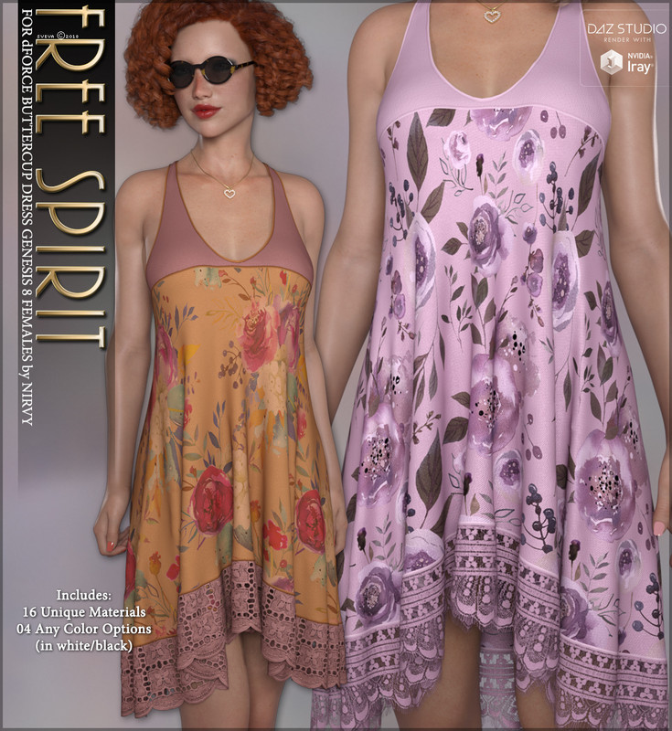 Free Spirit for dForce Buttercup Dress