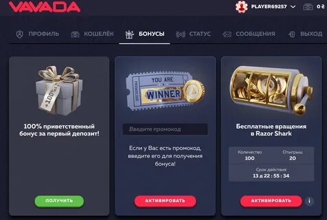 Выигрыш: цель игры в Vavada казино