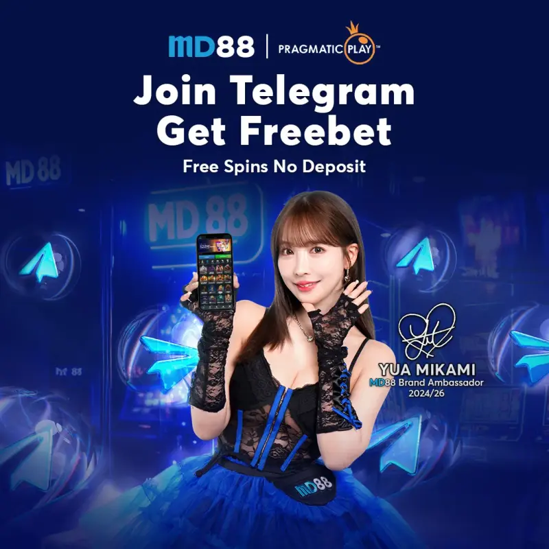 JOIN TELEGRAM, GET FREE 150 SPINS DAILY##Get More Benefits As MD88 Indonesia Member, Join Our Telegram
