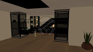 [FLAT] Modern Black & White V 1.0 with balcony (Celo Anastasia) SS-2