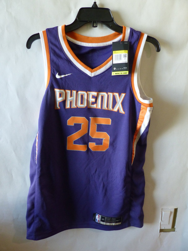 NIKE SUNS SWINGMAN JERSEY #25 BRIDGES MENS SIZE SMALL CW3679-577