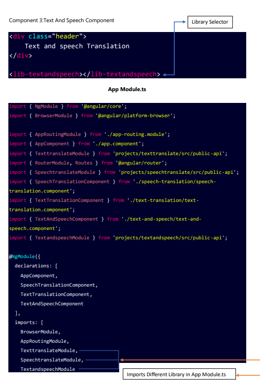 Documentation screenshot