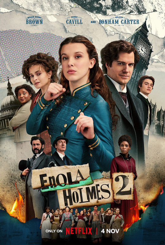 Enola Holmes 2 (2022) PLDUB.720p.WEB-DL.XviD.DD5.1-K83 / Dubbing PL