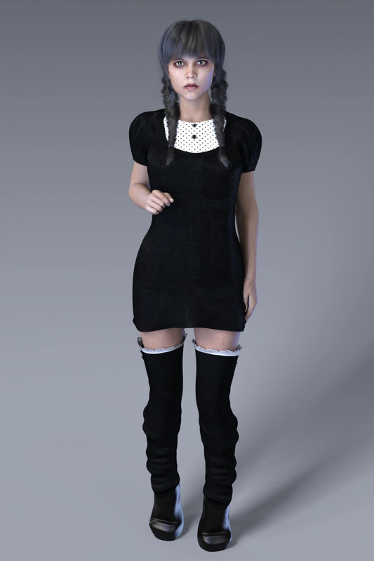 WEDNESDAY ADDAMS FOR G8F