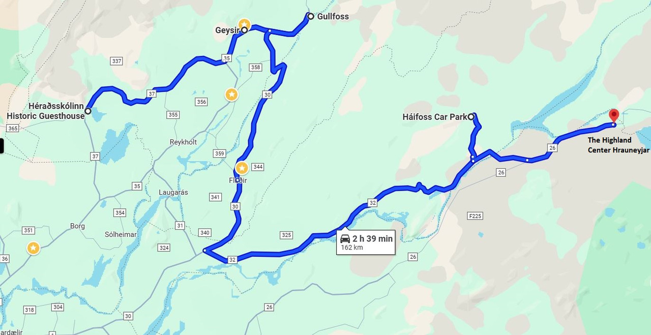 Dia 2. Círculo dorado: Brúarárfoss, Geysir, Gulfoss, Háifoss,The Highland Center - CONSTRUYENDO: Islandia increíble en 11 días. (1)