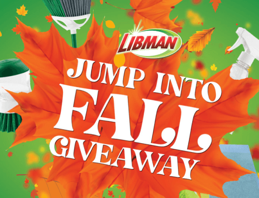 Win Libman Cleaning Supplies in 2023 Fall Giveaway Win Libman Cleaning Supplies in 2023 Fall Giveaway