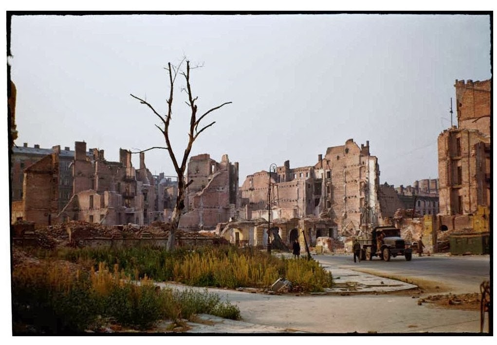 Varsovia en color, agosto 1947