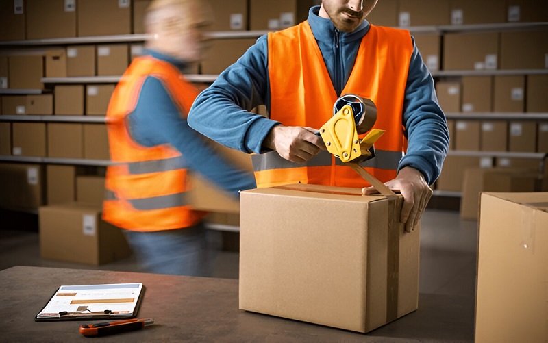 shipping boxes