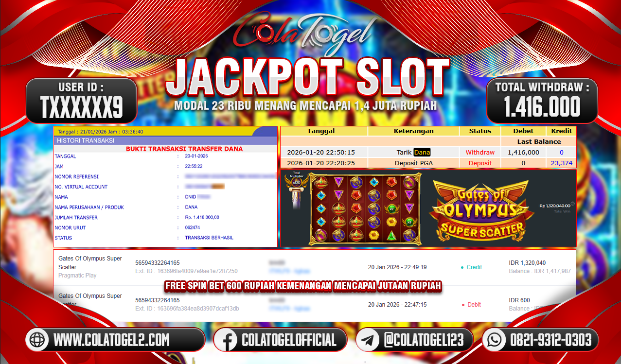 JACKPOT SLOT GACOR!!