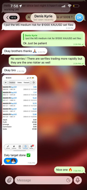 Trader Testimonial