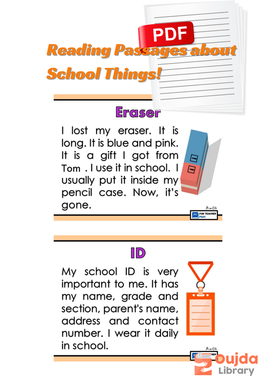 Download Reading Passages about School Things PDF or Ebook ePub For Free with | Phenomny Books