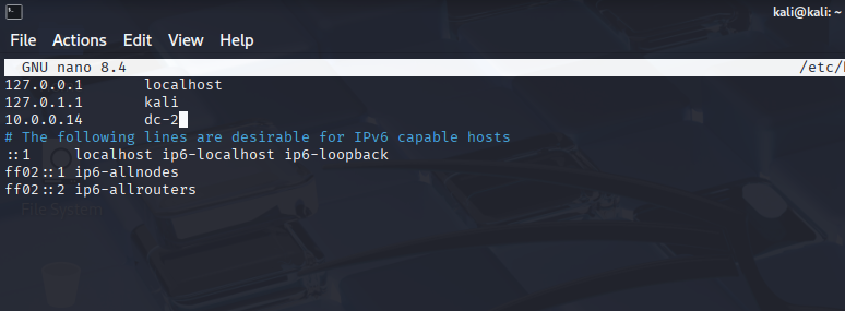 Step 1.1 Screenshot