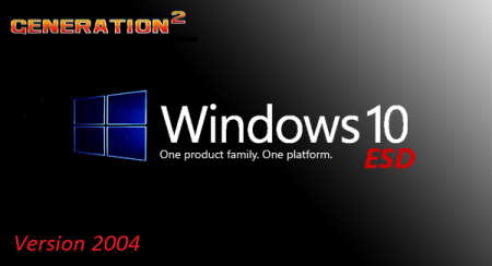 Windows 10 20H1 v2004 Build 19041.450 x64 10in1 OEM ESD August 2020 Preactivated