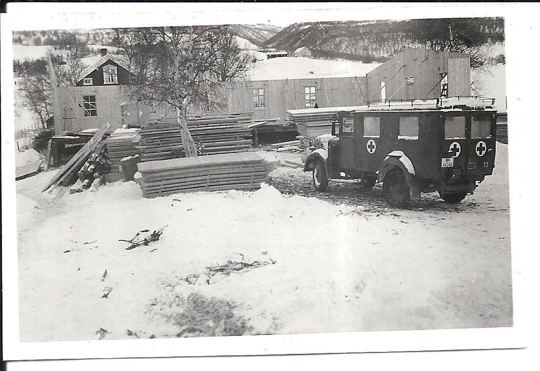 Orig.Foto Auto LKW Sanitätseinheit Wehrmacht in 