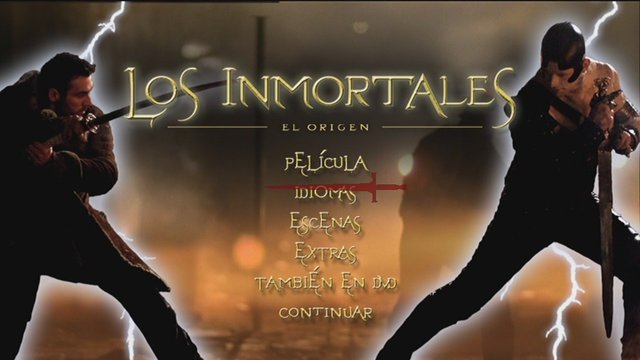 1 - Los Inmortales: El Origen  [DVD9 Full Full][Pal][Cast/Ing][Sub:Cast][Aventuras][2007]