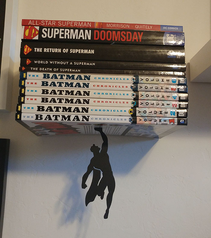 superman book end